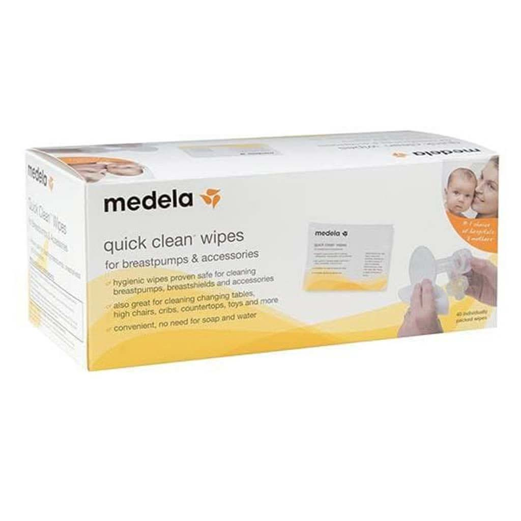 Medela Quick Clean™ Breast Pump Accessory Wipes, ANB BABY