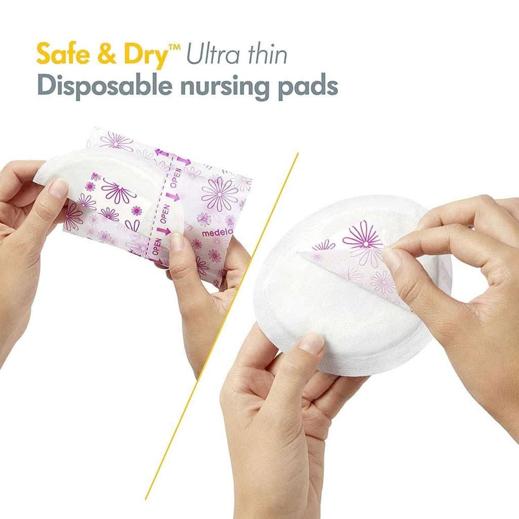 Medela Safe and Dry™ Ultra Thin Disposable Nursing Pads, ANB BABY