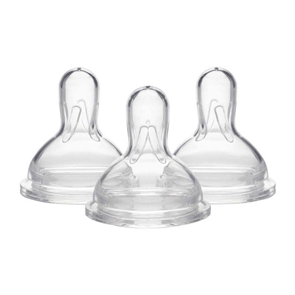 Medela Wide Base Nipples - Pack of 3, ANB BABY