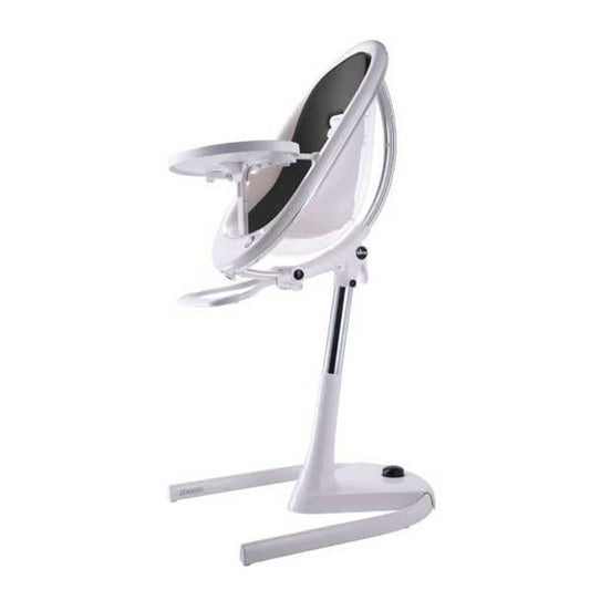 Mima Moon 2G High Chair, White / Black - Open Box, ANB BABY