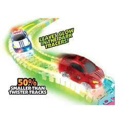 MINDSCOPE Neon Glow Twister Tubes Micro Series Race Car, ANB BABY