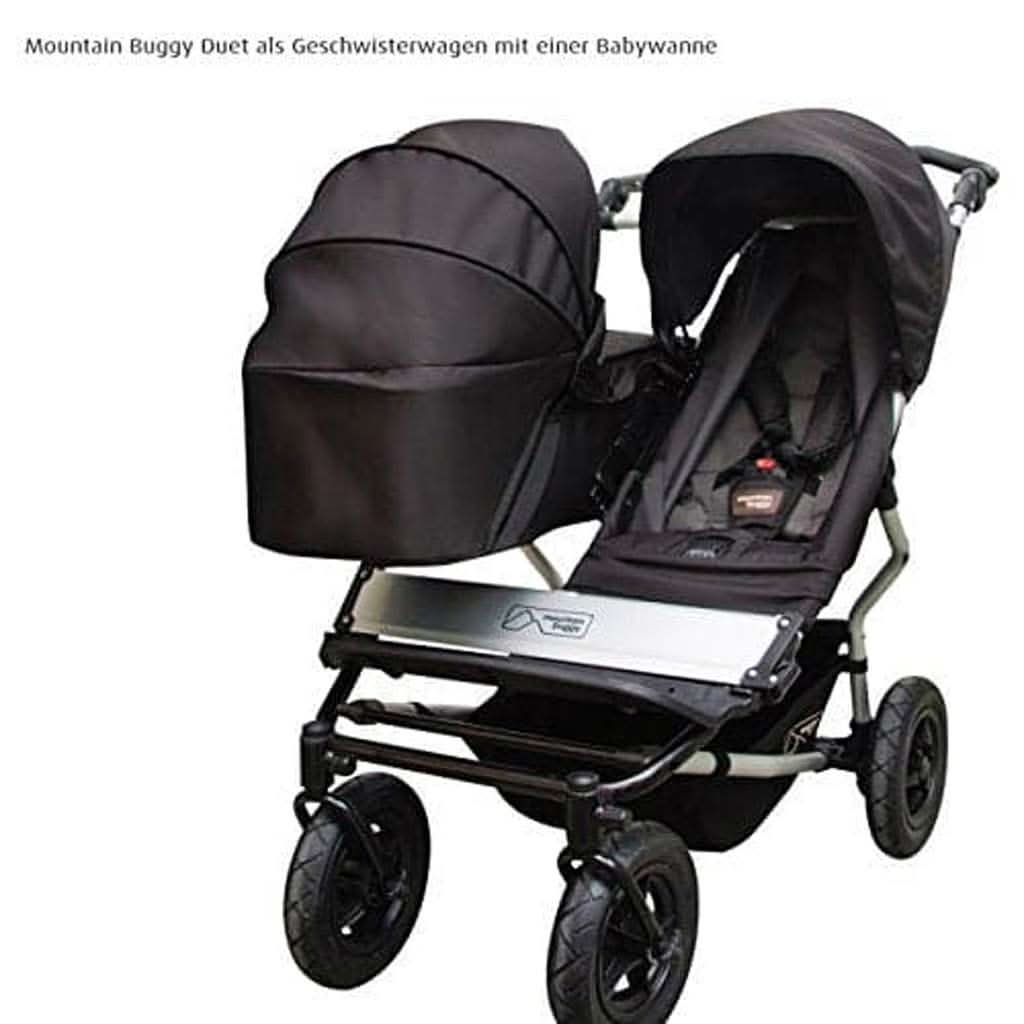 Mountain Buggy Duet Black Carrycot, ANB BABY