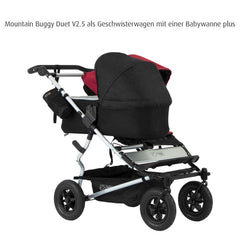 Mountain Buggy Duet Black Carrycot, ANB BABY