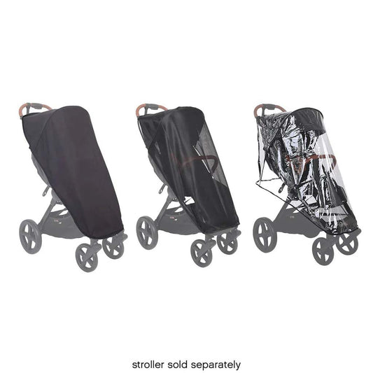 Mountain Buggy Nano Urban All Weather Cover Set, Black, ANB BABY