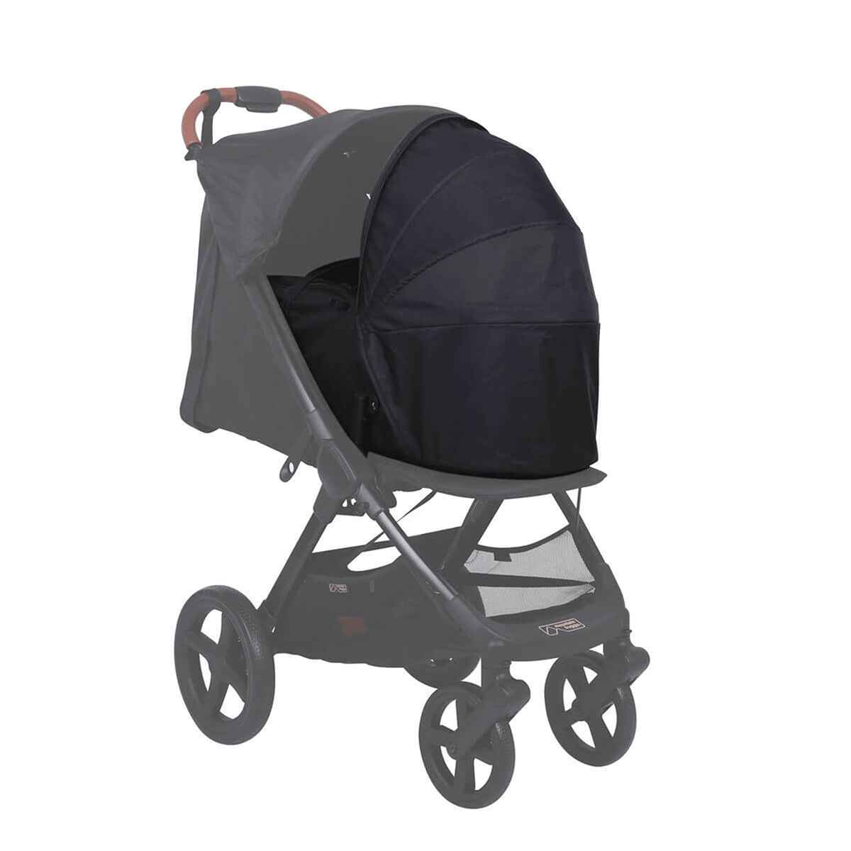 Mountain Buggy Nano Urban Cocoon, Black, 9420015778953 - ANB Baby