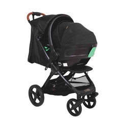 Mountain Buggy Nano Urban Stroller with Accessory Pack, Black, - ANB Baby