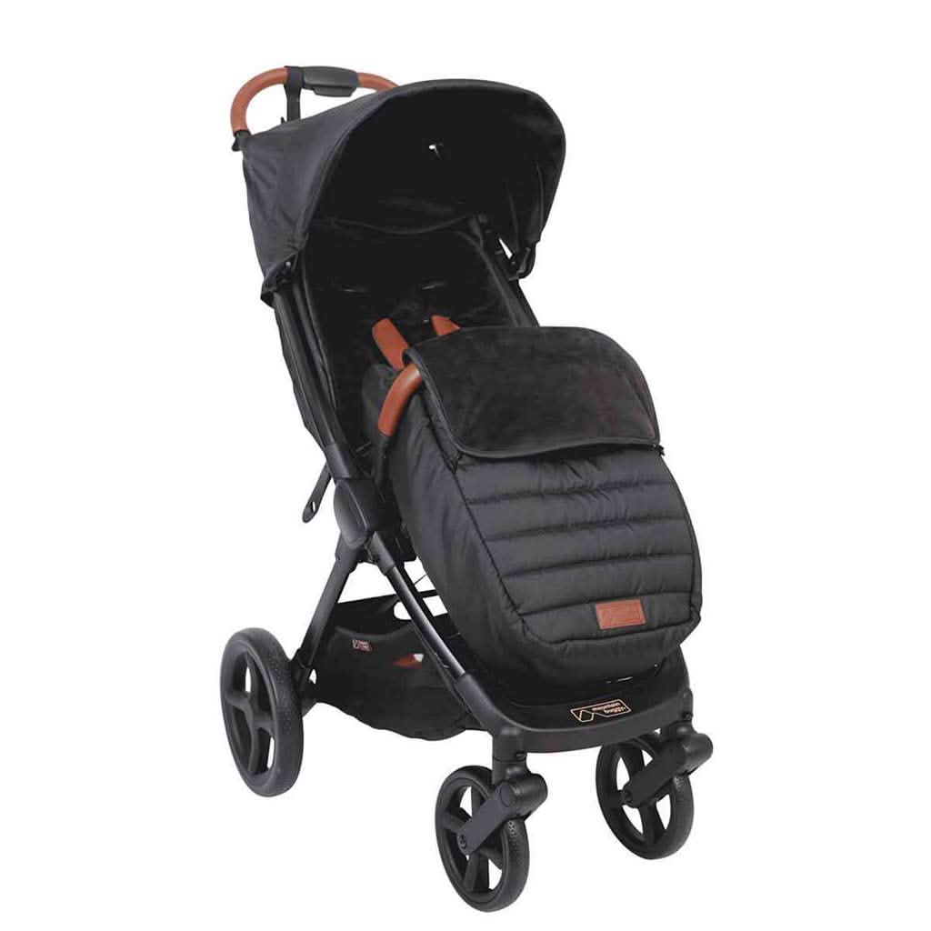 Mountain Buggy Nano Urban Stroller with Accessory Pack, Black, ANB BABY