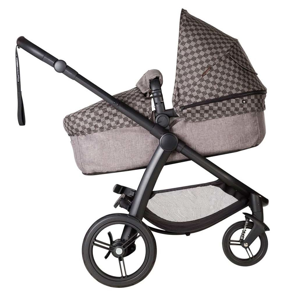 Mountain Buggy V2 Cosmopolitan Luxury Carrycot, Cosytoe and Satchel, Geo, ANB BABY