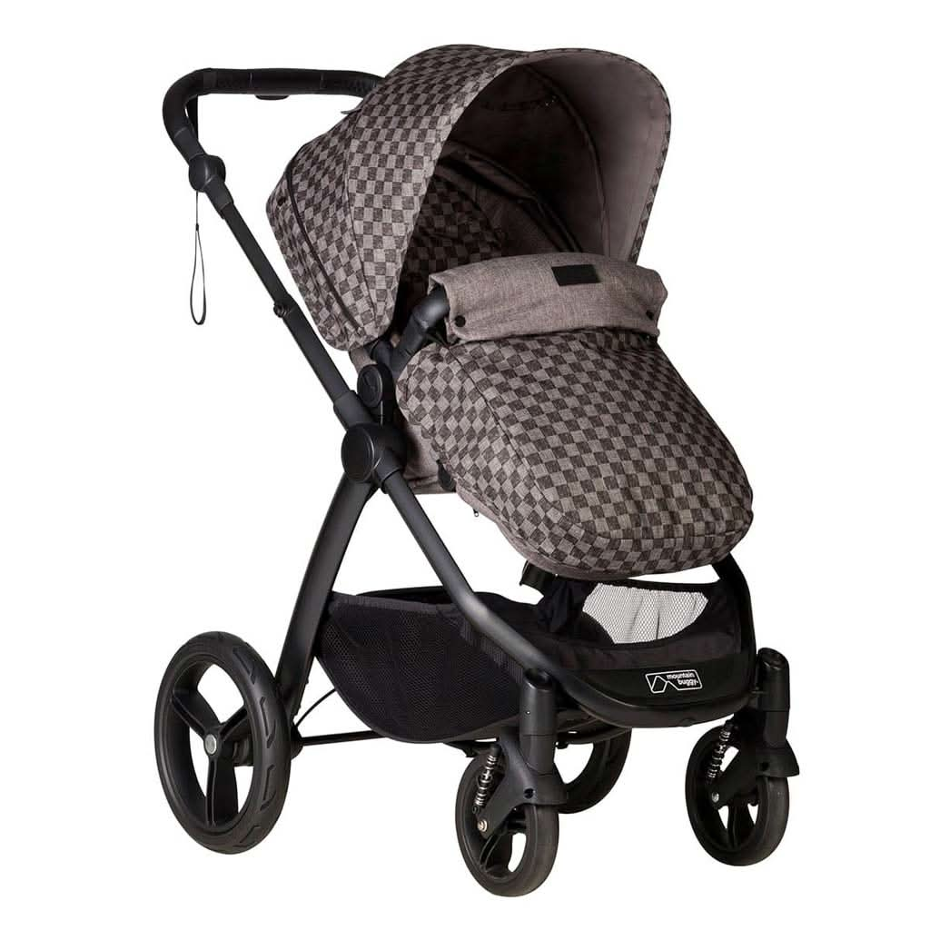 Mountain Buggy V2 Cosmopolitan Luxury Carrycot, Cosytoe and Satchel, Geo, ANB BABY