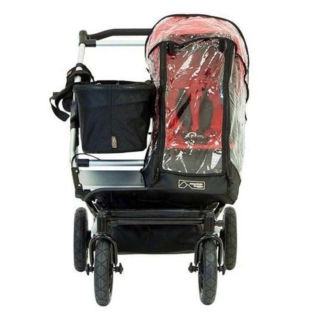 Mountain Buggy V3.2 Joey Complete with Tote Bags and Frame for Duet, Black, ANB BABY