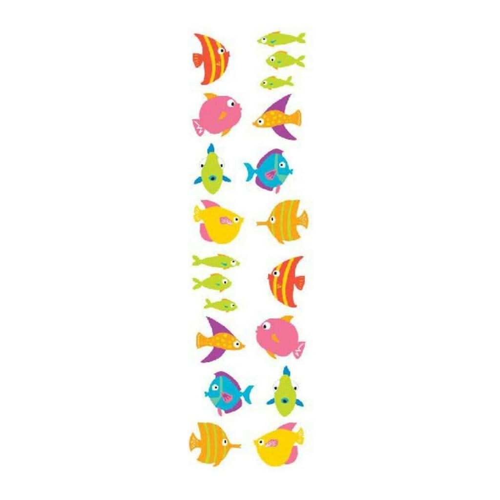 Mrs. Grossman's Strip of Chubby Fish Stickers, ANB BABY