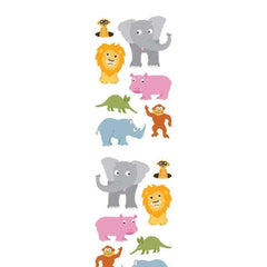 Mrs. Grossman's Strip of Chubby Sea Animals and Jungle Animals Stickers, ANB BABY