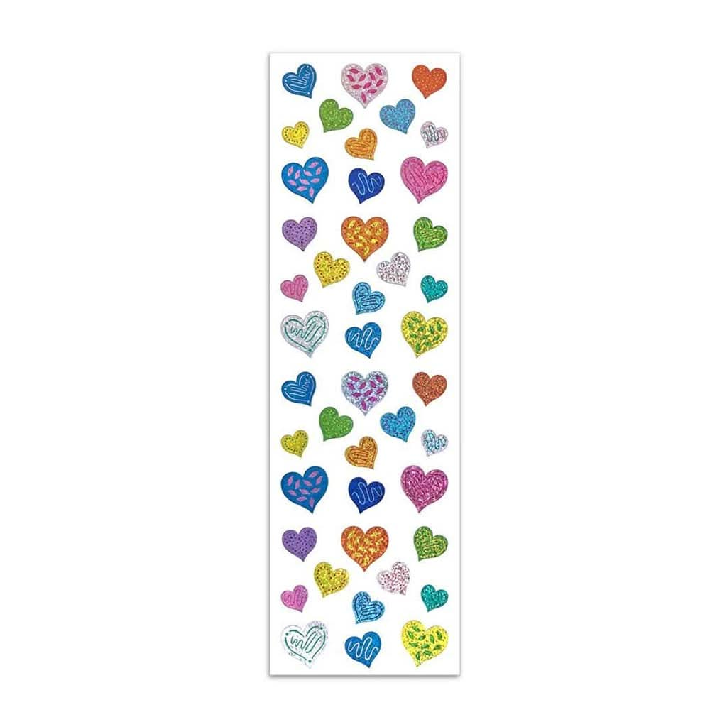 Mrs Grossmans Strip of Limited Edition Happy Hearts Stickers, ANB BABY