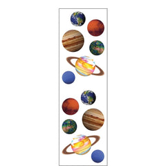 Mrs. Grossman's Strip of Planets Stickers, ANB BABY