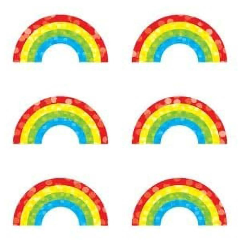 Mrs. Grossman's Strip of Sparkle Rainbow Stickers, ANB BABY