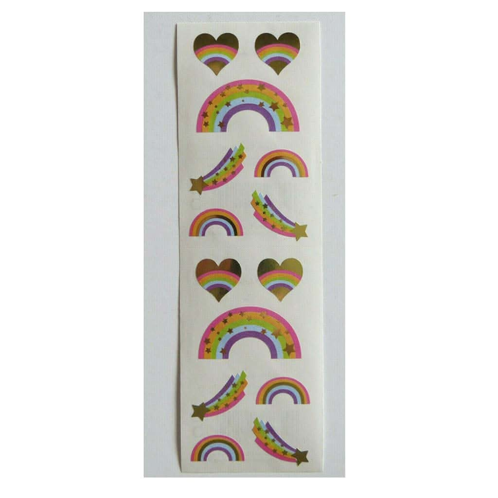 Mrs. Grossman's Strip of Starry Rainbows Stickers, ANB BABY