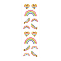 Mrs. Grossman's Strip of Starry Rainbows Stickers, ANB BABY