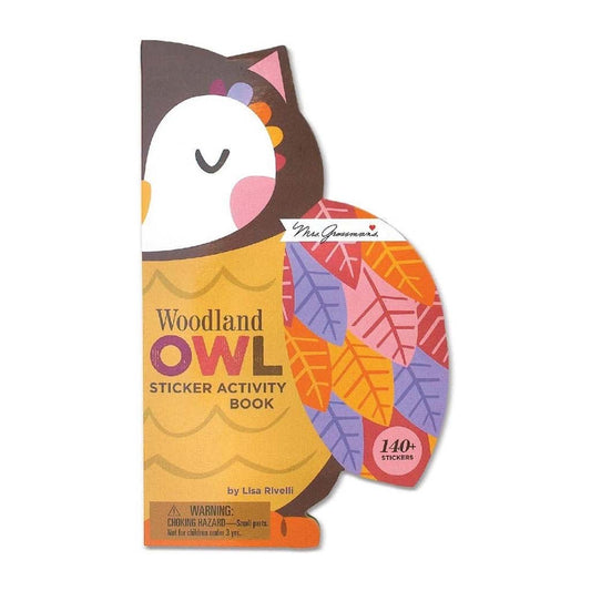 Mrs. Grossman's Woodland Owl Sticker Activity Book, ANB BABY