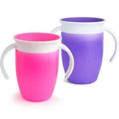 Munchkin Miracle 360° Trainer Cup 7oz., 2 Pack, ANB BABY