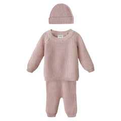 Mushie Chunky Knit Pants, ANB BABY