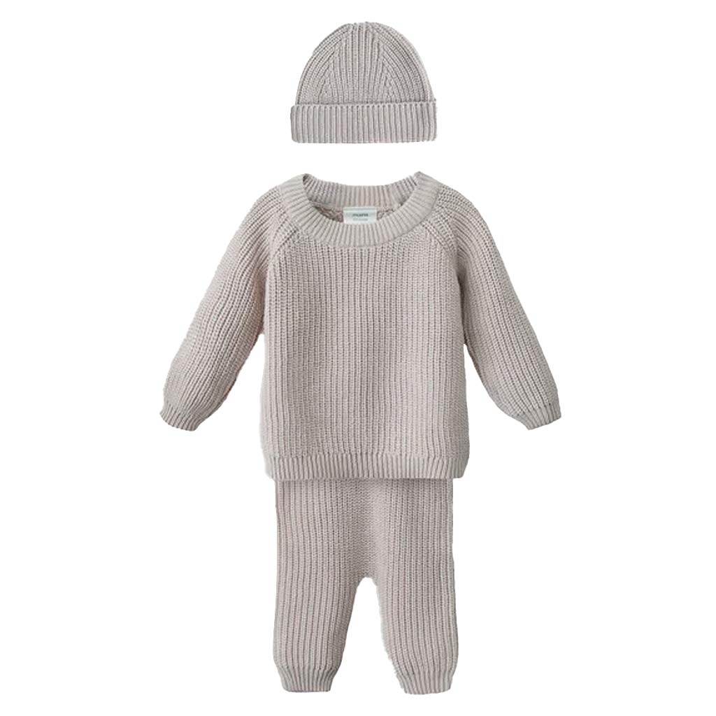 Mushie Chunky Knit Pants, ANB BABY