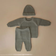 Mushie Chunky Knit Pants, ANB BABY