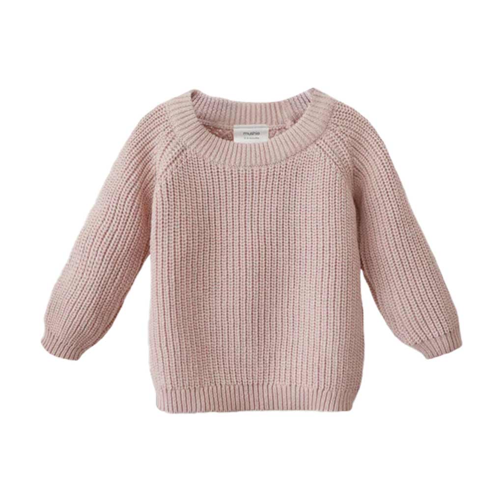 Mushie Chunky Knit Sweater, ANB BABY