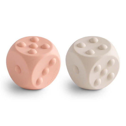 Mushie Dice Press Toy 2 Pack, ANB BABY