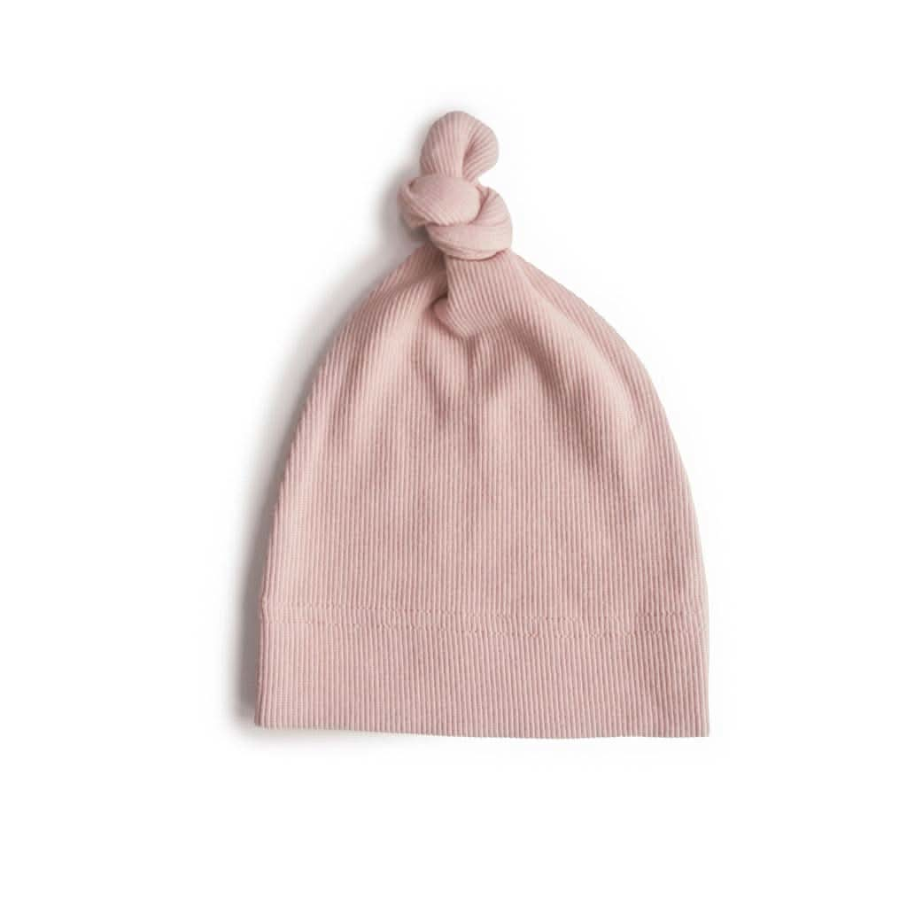 Mushie Ribbed Baby Beanie, ANB BABY