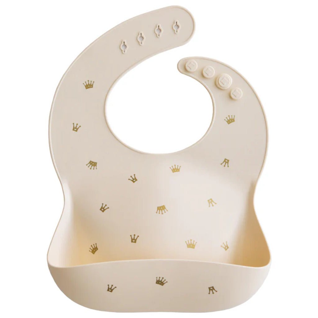 Mushie Silicone Baby Bib, ANB BABY