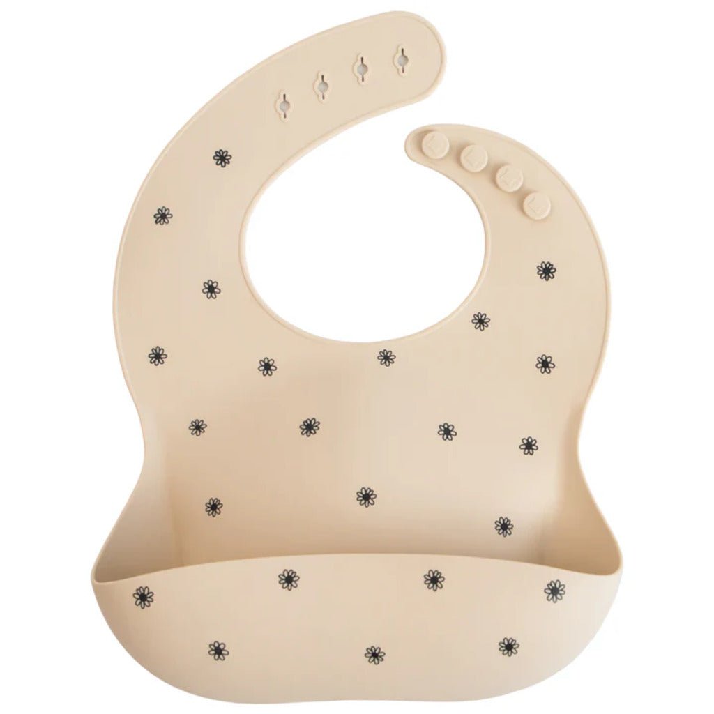 Mushie Silicone Baby Bib, ANB BABY