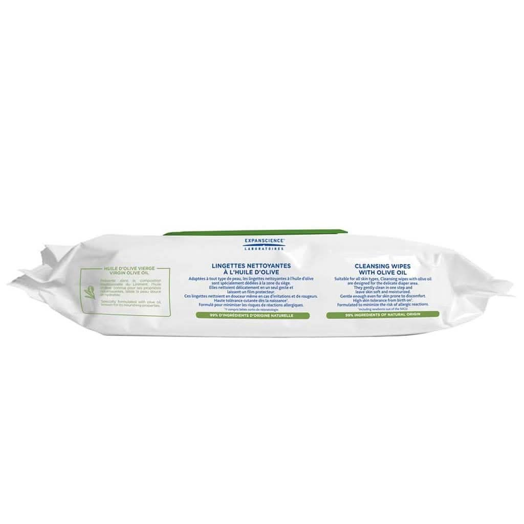 Mustela Cleansing Wipes with Olive Oil, 50 Count, ANB BABY