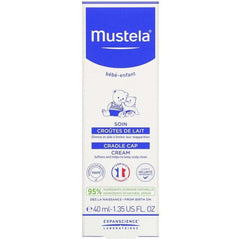 Mustela Cradle Cap Cream, 1.35 Oz, ANB BABY