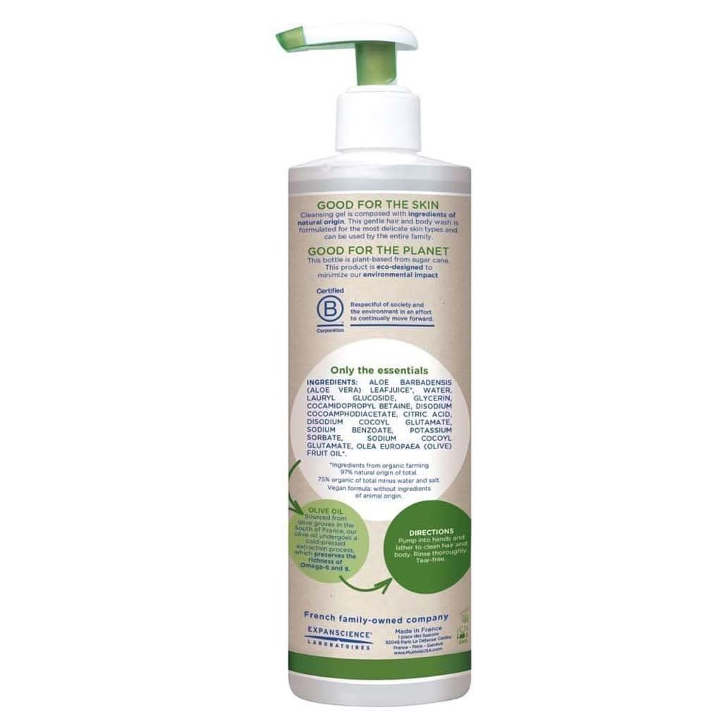 Mustela Organic Cleansing Gel with Olive Oil and Aloe 400 ml, ANB BABY