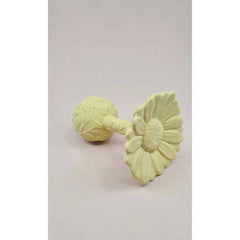 Natruba Rubber Daisy Rattle, Yellow, ANB BABY