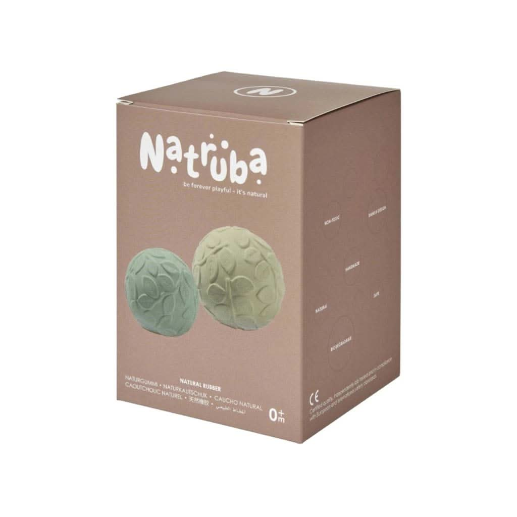 Natruba Rubber Leaf Sensory Ball Set, ANB BABY