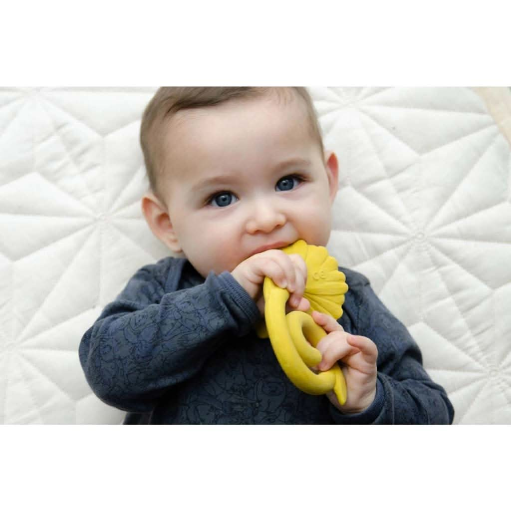 Natruba Sunflower Teether, Yellow, ANB BABY