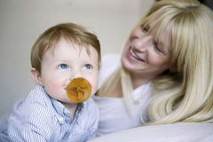 Natursutten BPA - Free Natural Rubber Pacifier, Orthodontic, ANB BABY