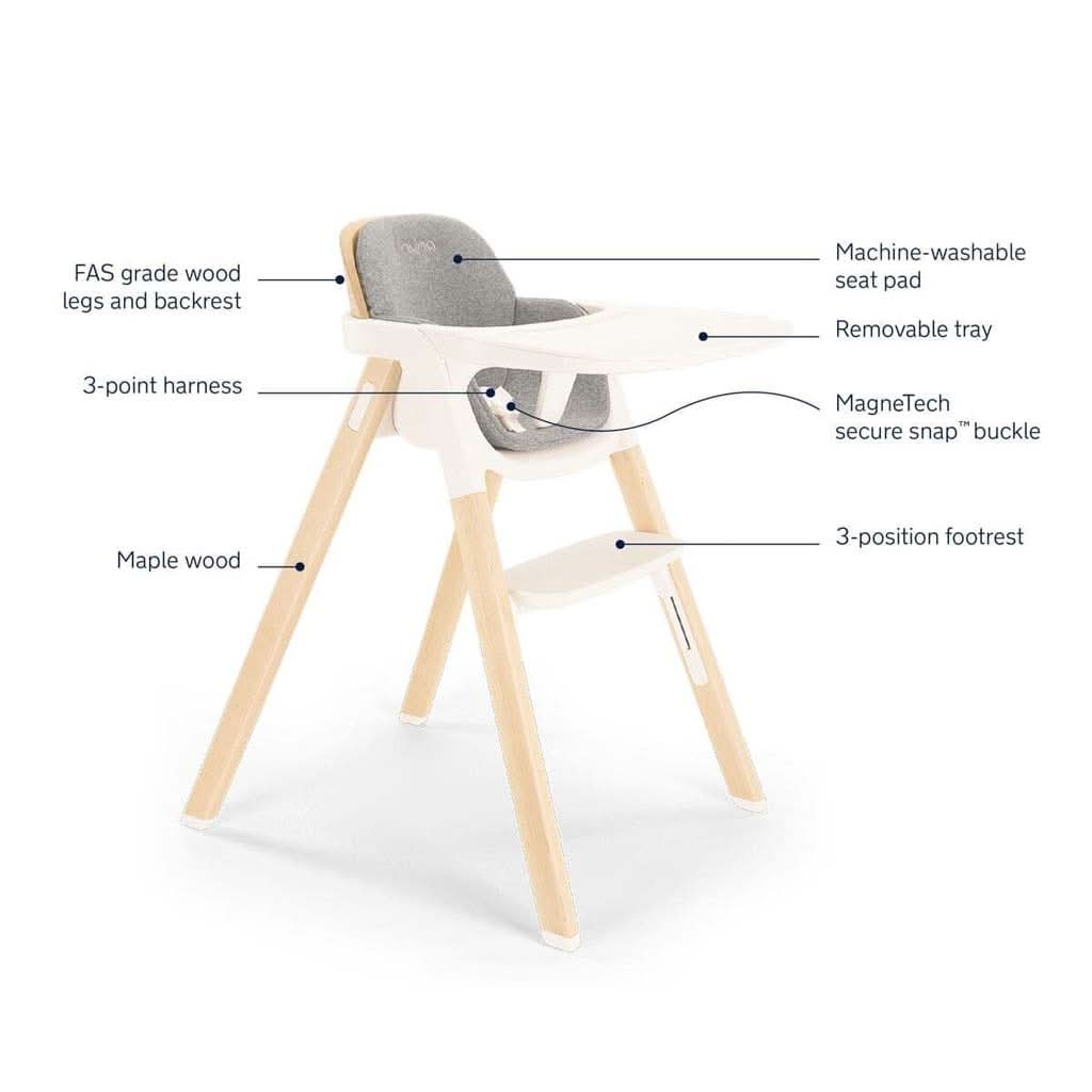 Nuna BRYN High Chair, ANB BABY