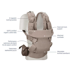 Nuna CUDL luxe Baby Carrier, Canyon, 8720874763468 | ANB BABY