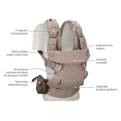 Nuna CUDL luxe Baby Carrier, Canyon, ANB BABY