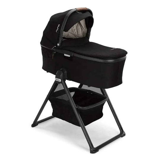 Nuna DEMI Grow Bassinet + Stand, Caviar - ANB Baby