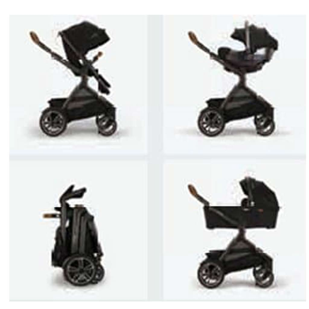 Nuna Demi Next + PIPA Urbn Travel System, Caviar, ANB BABY