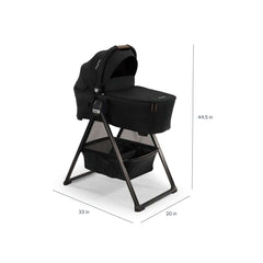 Nuna LYTL Bassinet + Stand, Caviar - Available October, ANB BABY