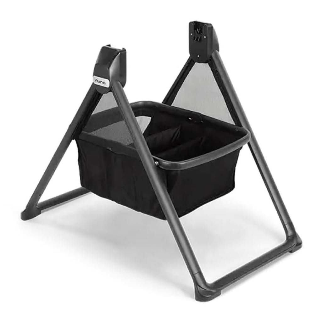 Nuna MIXX Next Bassinet + Stand, Caviar, ANB BABY