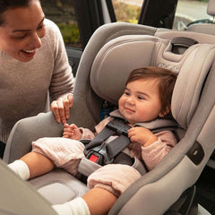 Nuna RAVA Convertible Car Seat with Flame Retardant Free, Riveted, ANB BABY