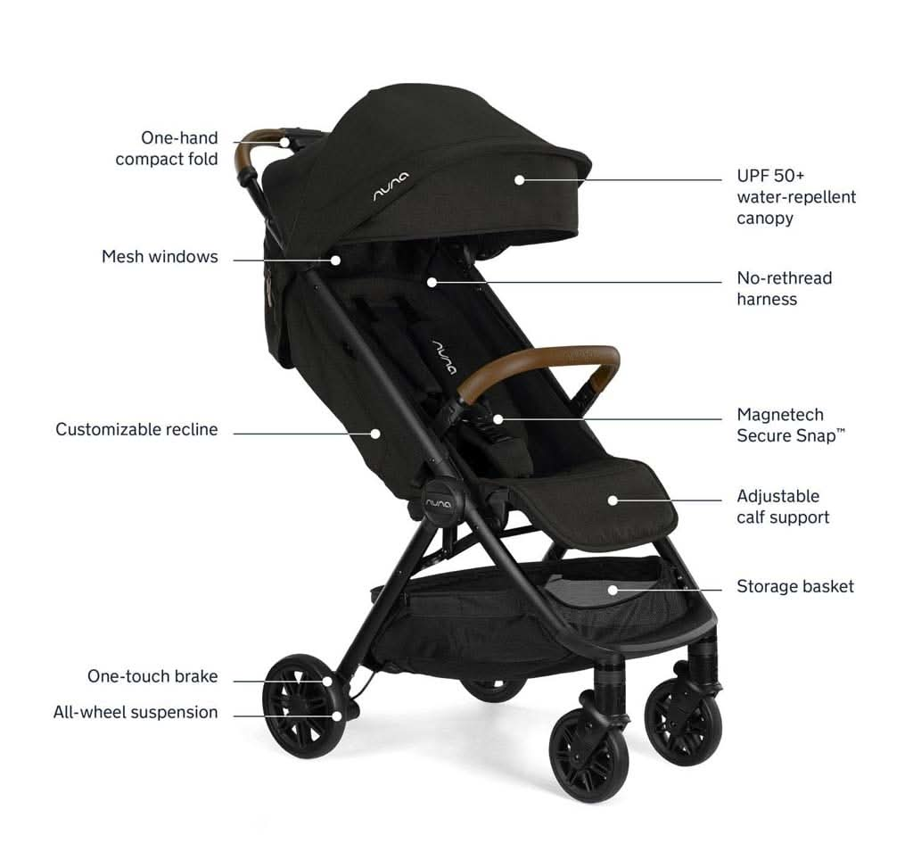 Nuna TRVL + PIPA urbn Travel System, ANB BABY