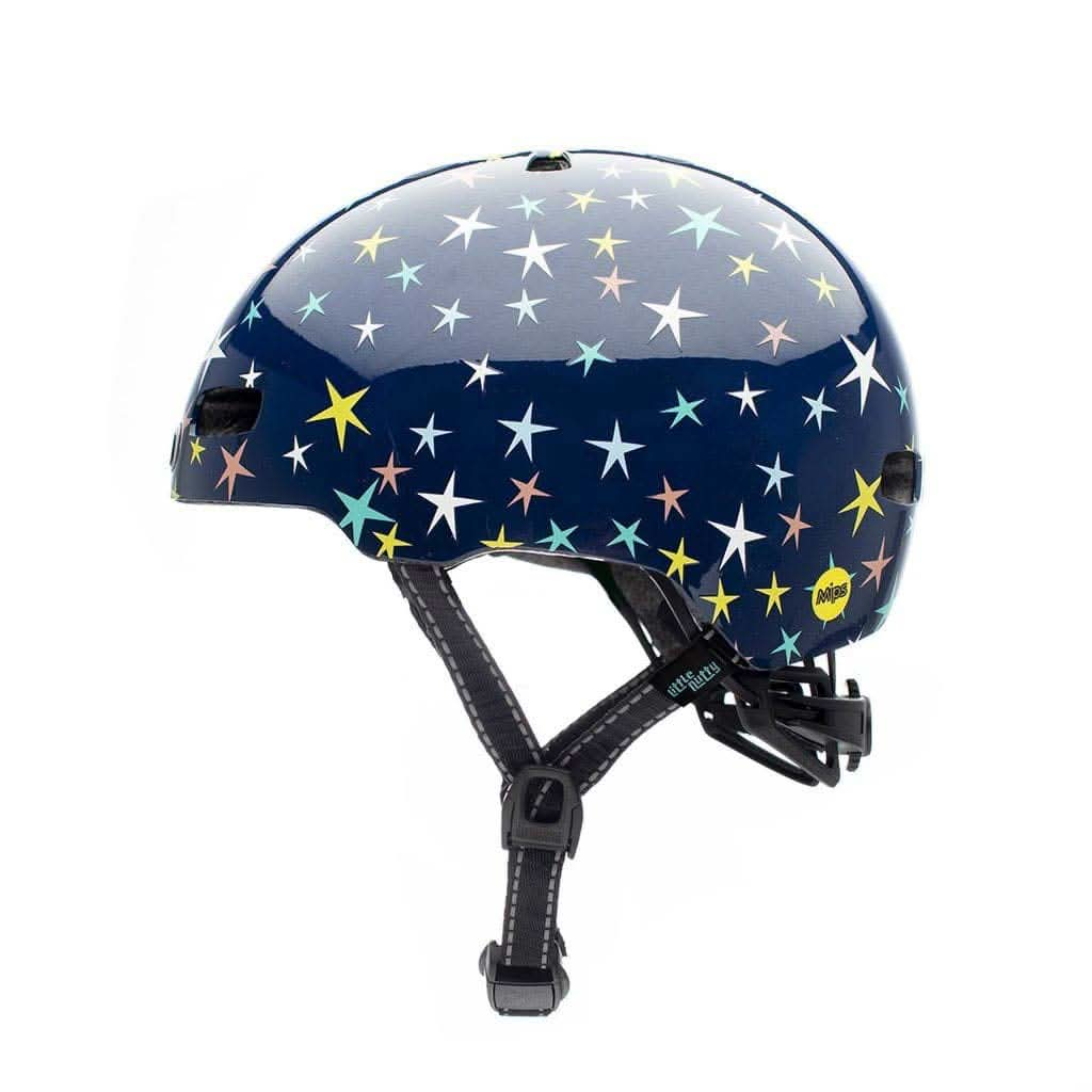 Nutcase Little Nutty Star are Born Gloss MIPS Helmet, Toddler, ANB BABY