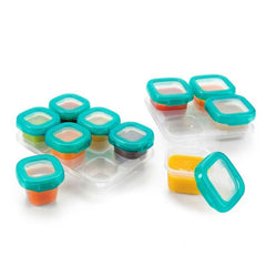 OXO Tot 12 Pc Baby Blocks Set, Teal, ANB BABY