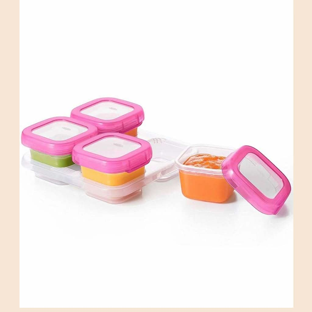 OXO TOT Baby Blocks Freezer Storage Containers - 4 OZ, ANB BABY